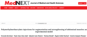 POLYMETHYLMETHACRYLATE INJECTIONS FOR AUGMENTATION AND STRENGTHENING OF ABDOMINAL